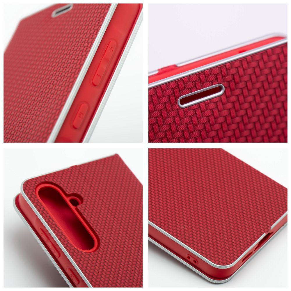 LUNA Book Carbon for XIAOMI Redmi Note 15 PRO 5G red