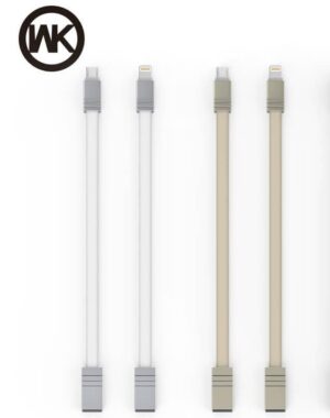 WK BLAZE MICRO USB ΚΑΛΩΔΙΟ ΦΟΡΤΙΣΗΣ & DATA 1m, SILVER