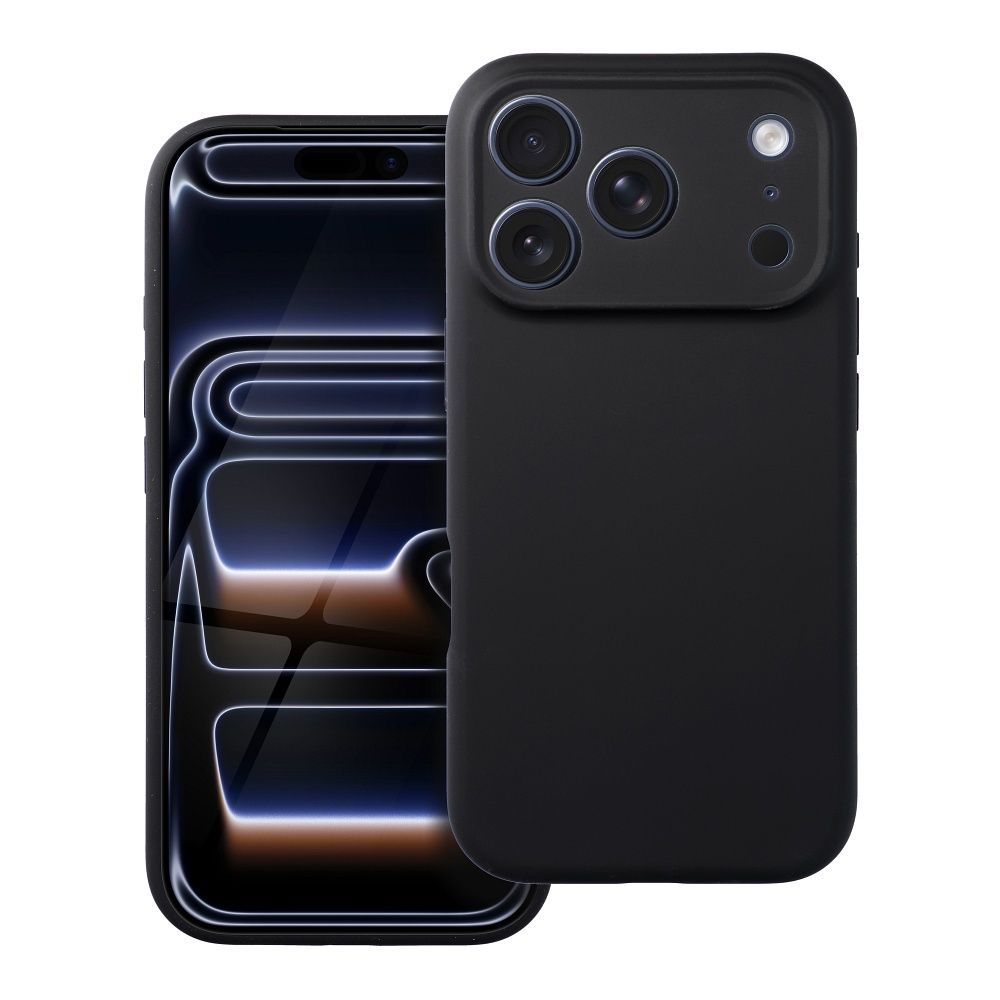 4a5c0a9908f60f1d42b05ee0b2c01f4f Case for iPhone 15 PRO MAX Forcell F-Protect Rubber Premium compatible with MagSafe black