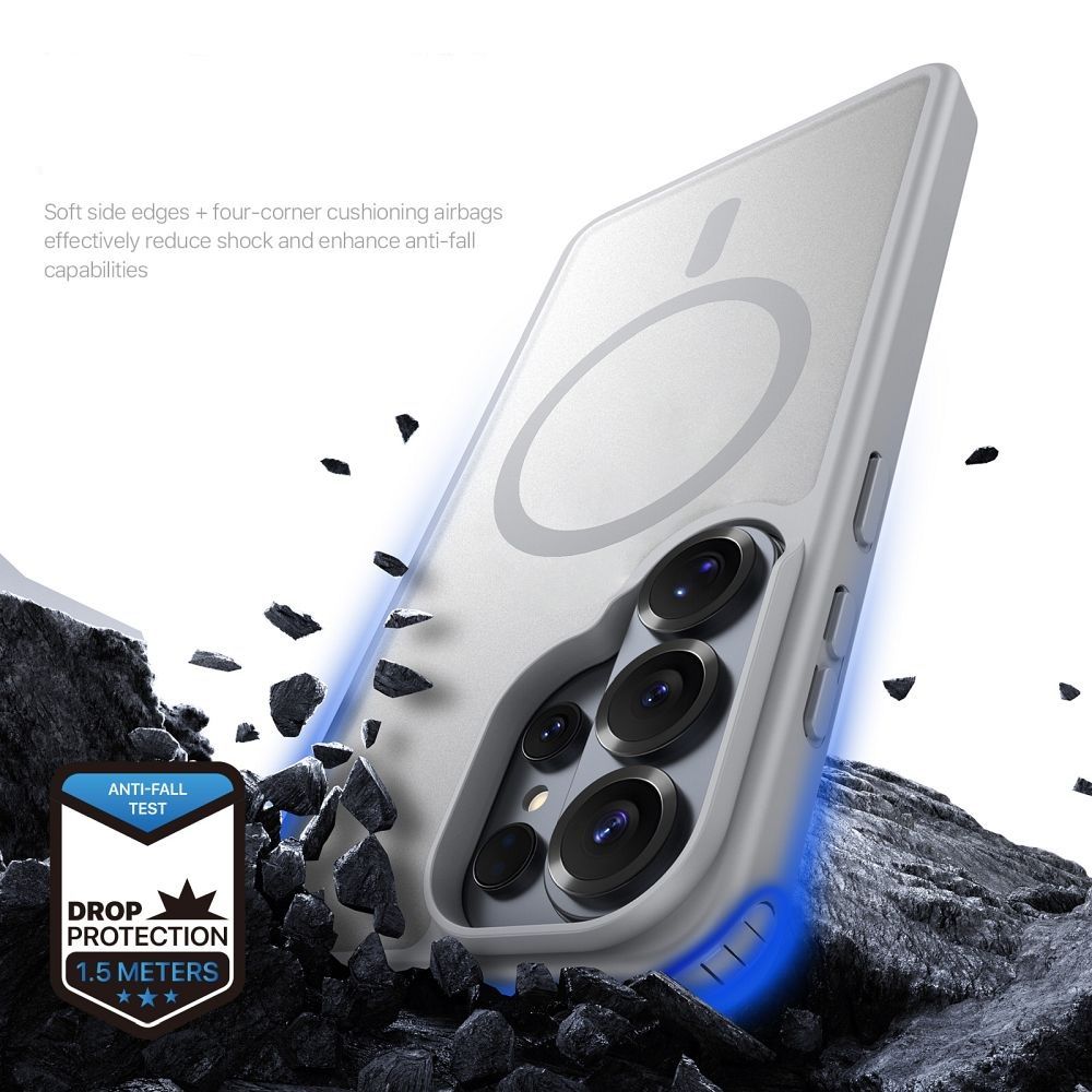 4a79d43b3a5c87c7304290728cfe7a5e DUX DUCIS case YIND compatible with MagSafe for SAMSUNG S26 Ultra grey