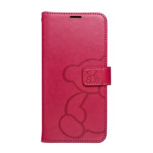 MEZZO Book case for SAMSUNG A37 5G teddy bear magenta