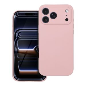 Case SILICONE 2mm for IPHONE 17 Pro Max sand pink