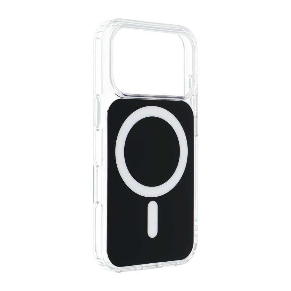 CLEAR FUSION MAG COVER Case compatible with MagSafe for IPHONE 15 Pro Max black