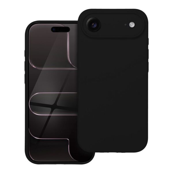 Case SILICONE 2mm for IPHONE 17 Air black