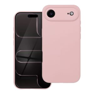 Case SILICONE 2mm for IPHONE 17 Air sand pink
