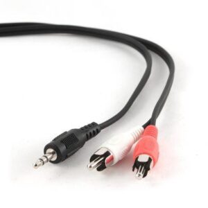 605 CABLEXPERT ΚΑΛΩΔΙΟ ΗΧΟΥ 3.5mm STEREO TO RCA PLUG CABLE 1.5m