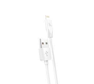 Cable USB A to Lightning Hoco 2,1A 2 m X1 white
