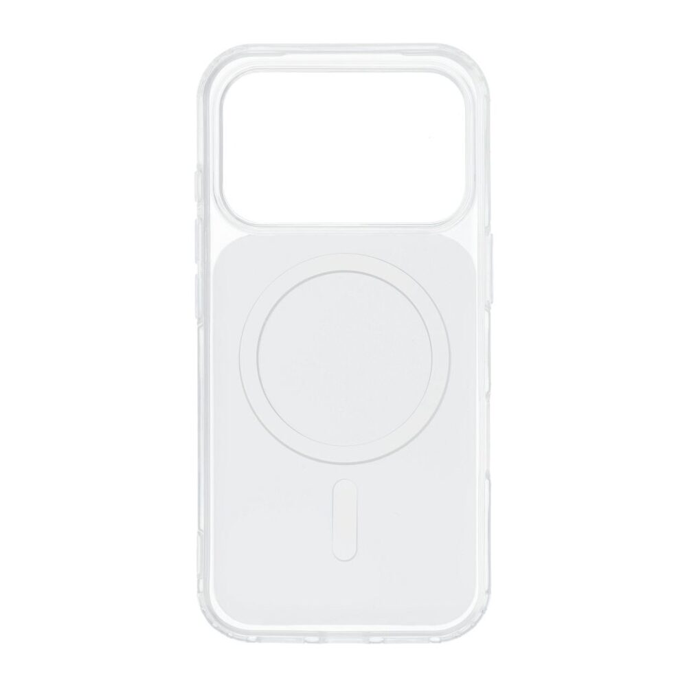 CLEAR FUSION MAG COVER Case compatible with MagSafe for IPHONE 15 Pro white