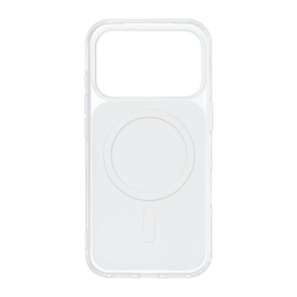 CLEAR FUSION MAG COVER Case compatible with MagSafe for IPHONE 16 white