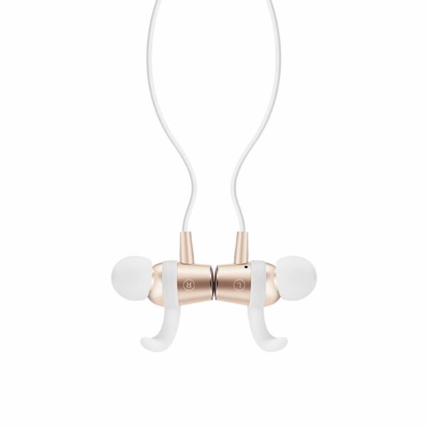 WESDAR R22 BLUETOOTH HEADPHONES, ΛΕΥΚΟ-ΧΡΥΣΟ