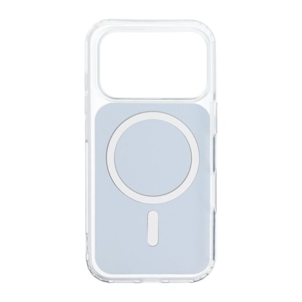 CLEAR FUSION MAG COVER Case compatible with MagSafe for IPHONE 17 Pro navy blue