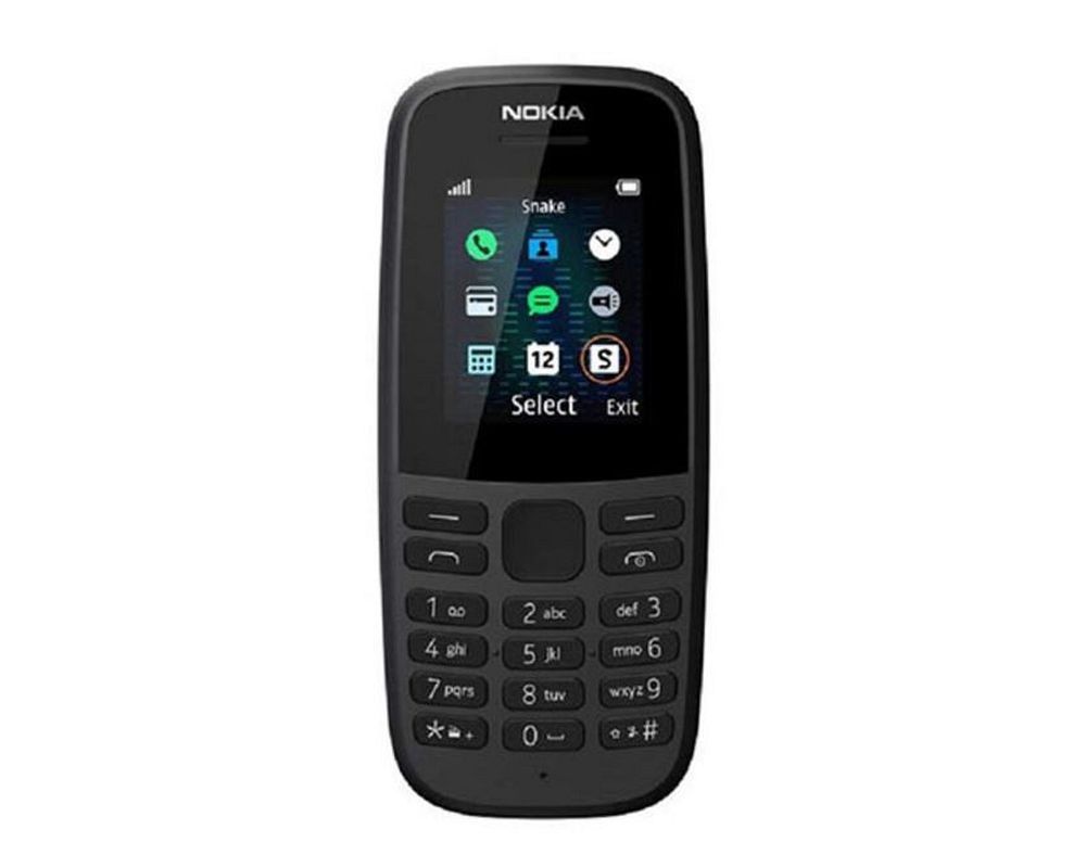 NOKIA mobile phone 105 2019 Dual SIM black