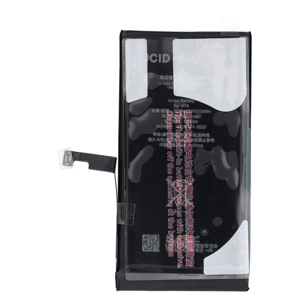 JCID Battery for iPhone 15 (high capacity)