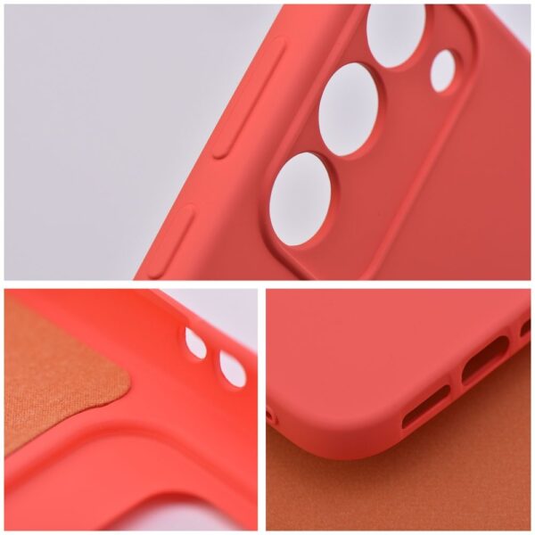 SILICONE case for SAMSUNG A37 5G peach