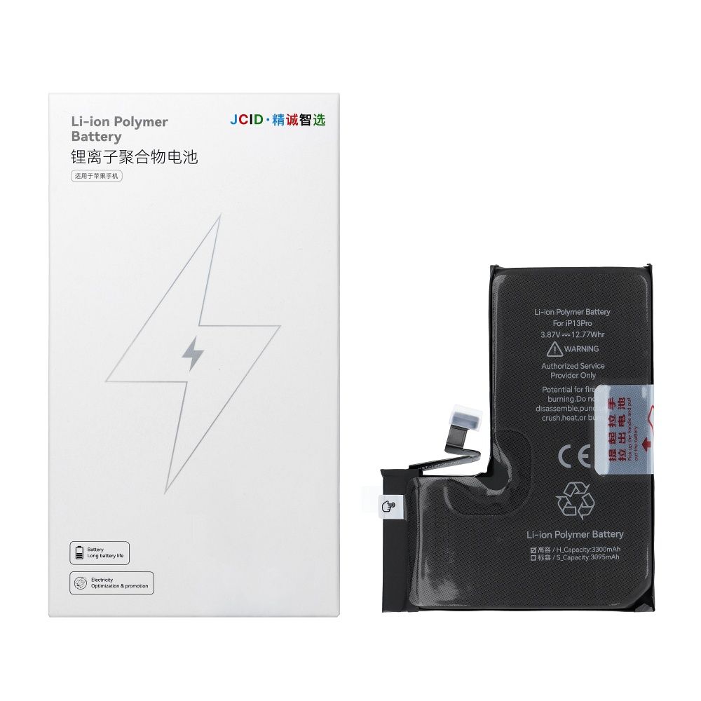 JCID Battery for iPhone 13 Pro 3300 mAh (high capacity)