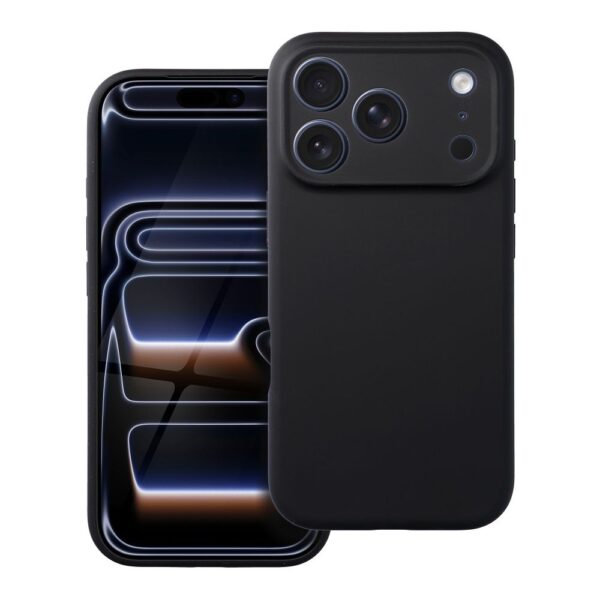 b87230b5bee18c3d3094b2a44b7e0f4a Case for iPhone 15 Forcell F-Protect Rubber Premium compatible with MagSafe black