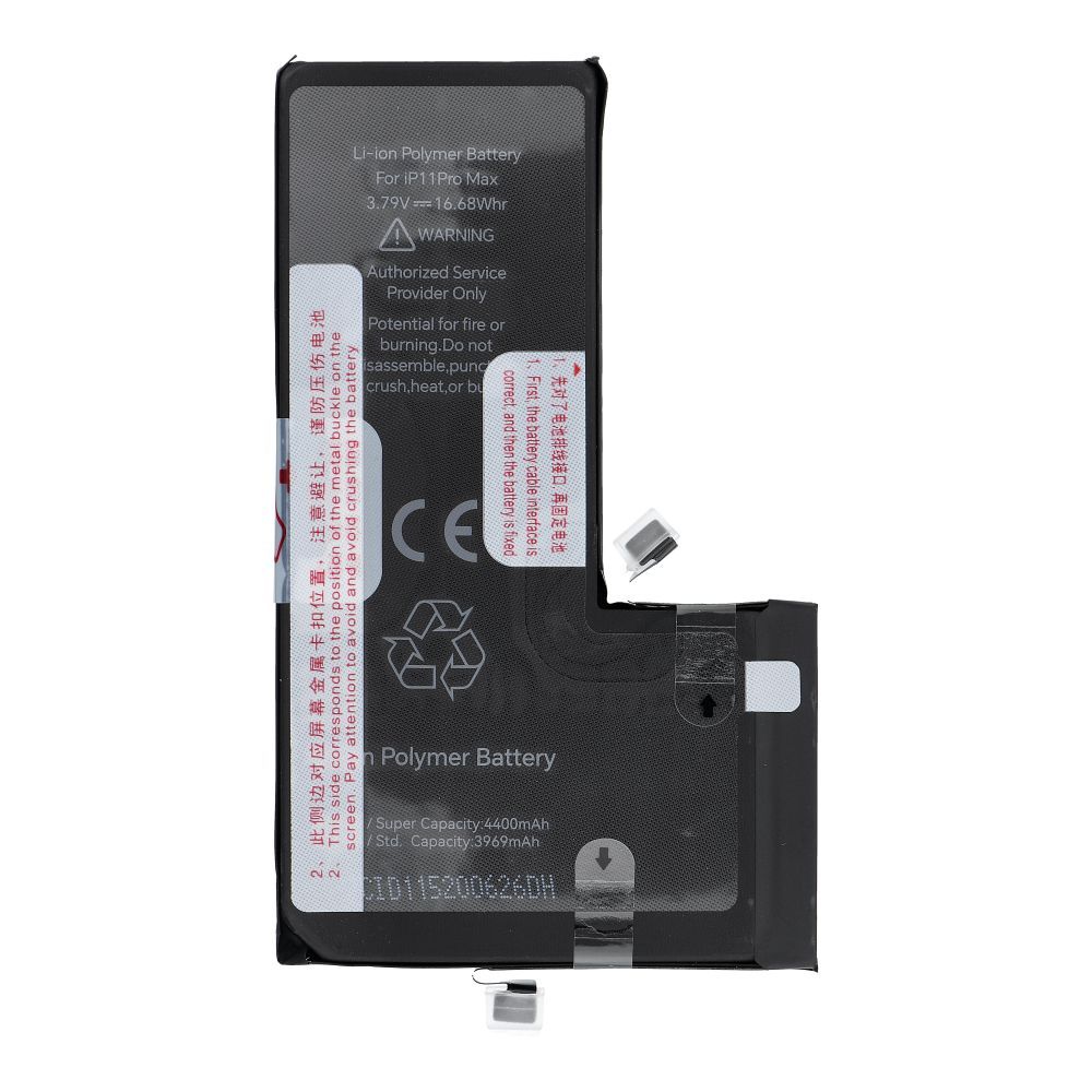 JCID Battery for iPhone 11 Pro Max 4440 mAh (high capacity)