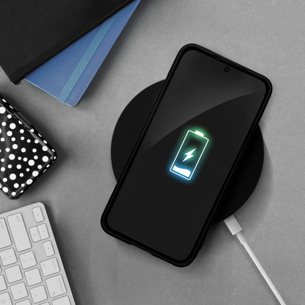 SILICONE case for SAMSUNG A37 5G black