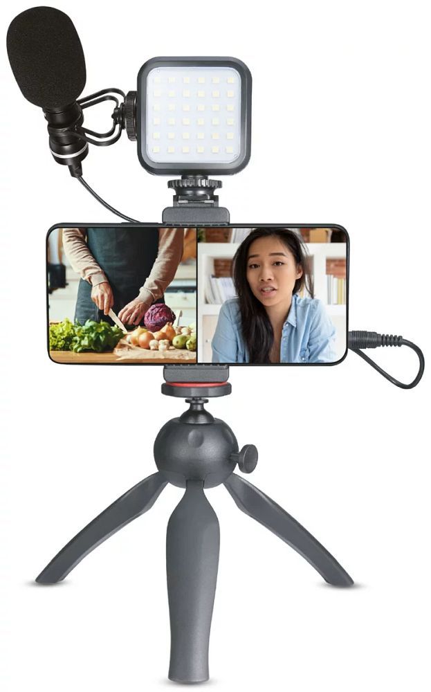 Recording kit XQISIT black