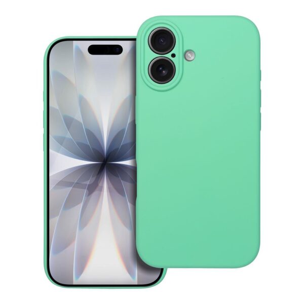 Case SILICONE 2mm for IPHONE 17 mint