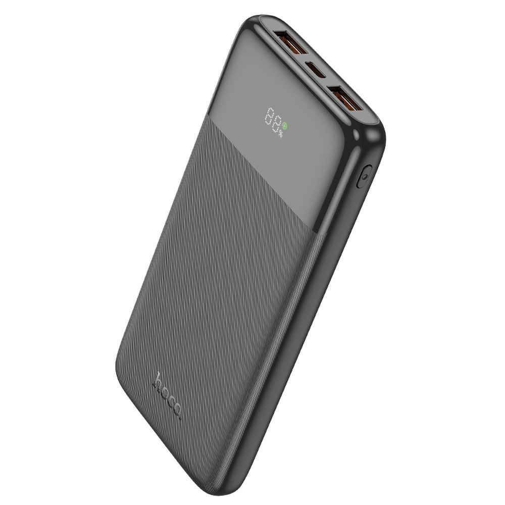 HOCO powerbank 10 000 mAh PD QC3.0 3A 22,5W J121 black
