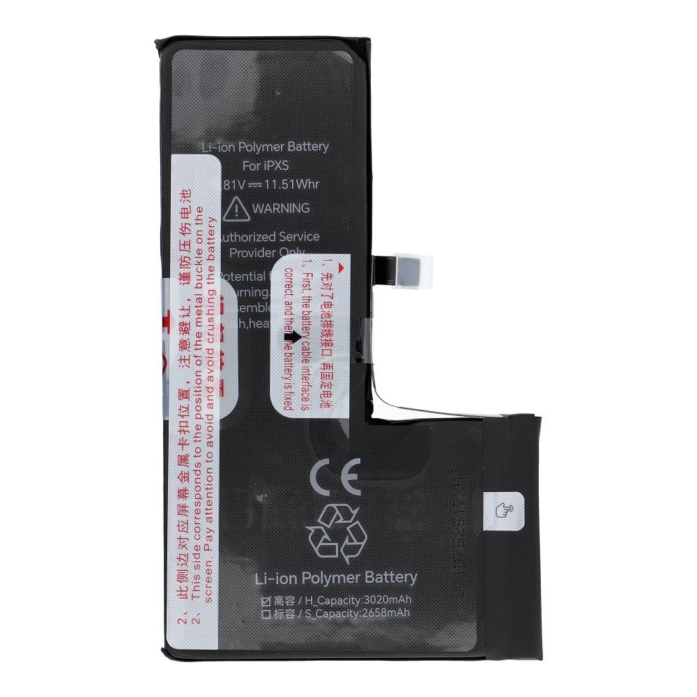 JCID Battery for iPhone Xs 3020 mAh (high capacity)