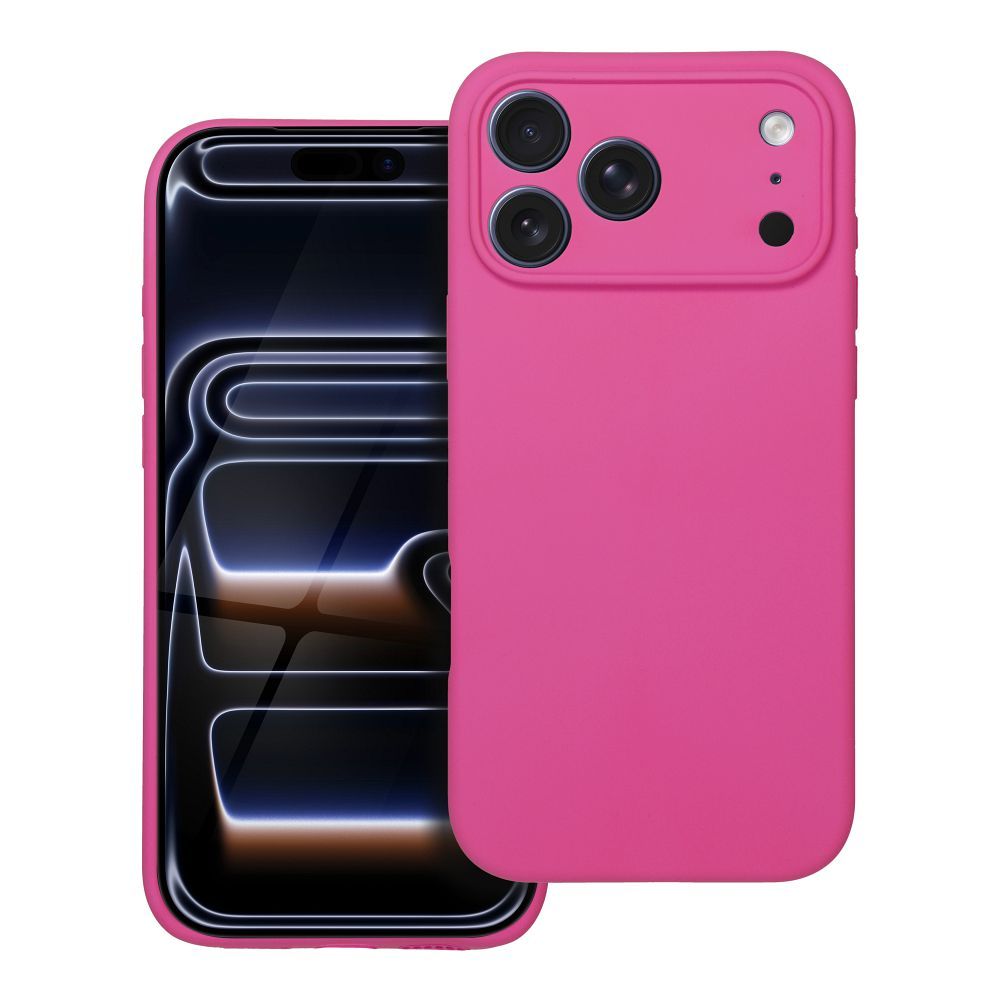 d697ed052f0f18bb75f65c365a316fe5 Case SILICONE 2mm for IPHONE 17 Pro Max pink