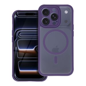 FULL MATTE MAG COVER case compatible with MagSafe for IPHONE 11 purple