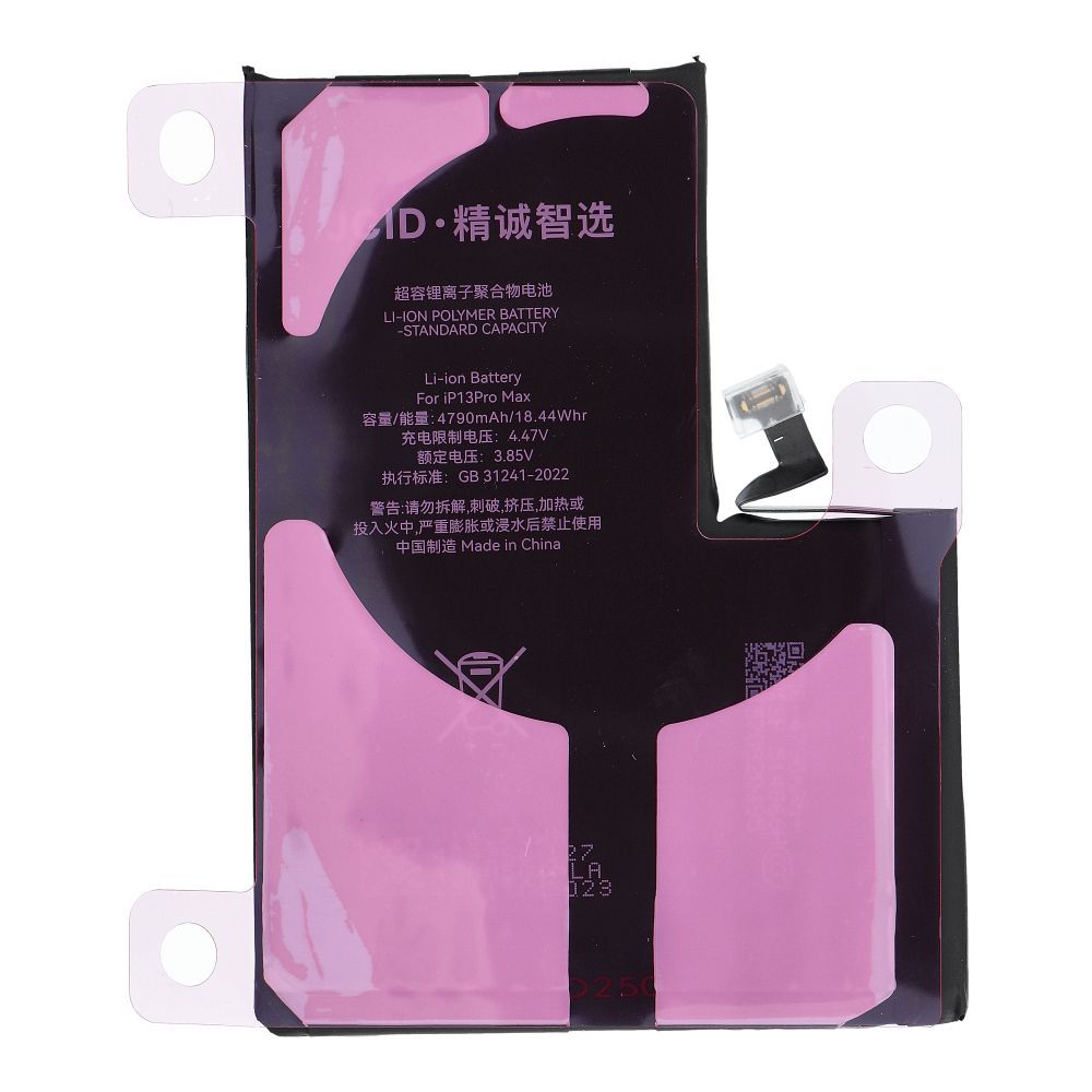 dd308d1a94ec9608afa70fd2775cd67d JCID Diagnosable Battery for iPhone 13 Pro Max 4790 mAh (high capacity)