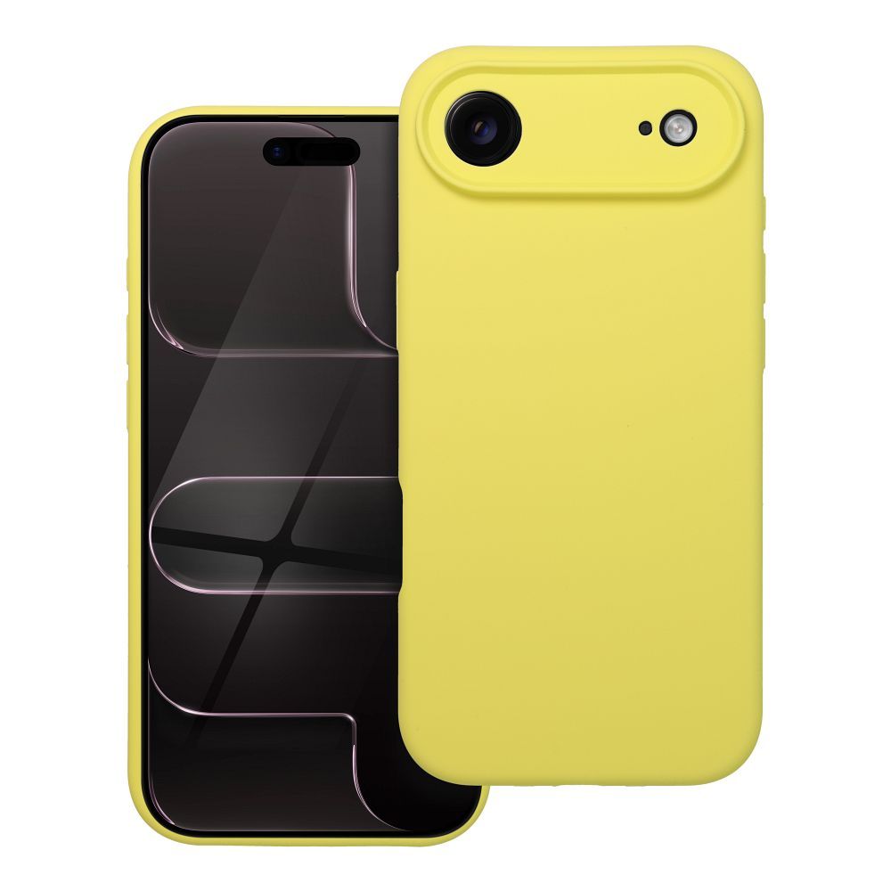 Case SILICONE 2mm for IPHONE 17 Air lemon