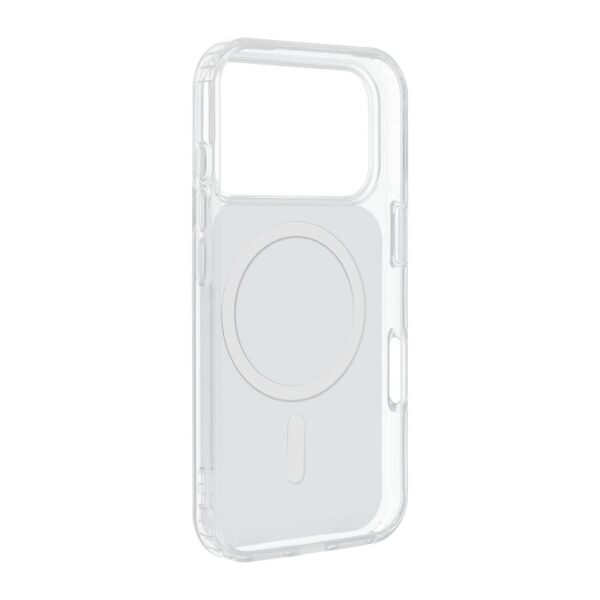 CLEAR FUSION MAG COVER Case compatible with MagSafe for IPHONE 16 Pro Max white