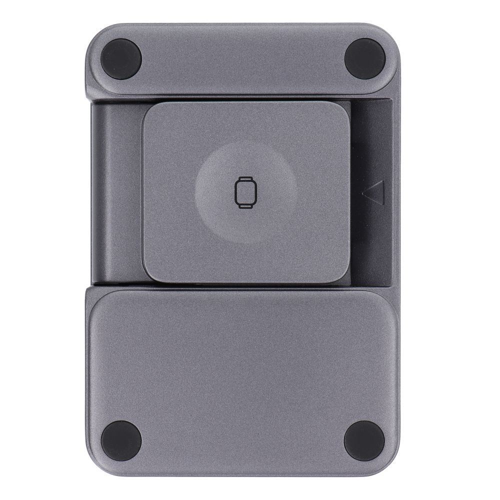 Wireless charger Forcell F-Energy 3in1 Flex Pro Qi2 compatible with MagSafe (F-05) silver