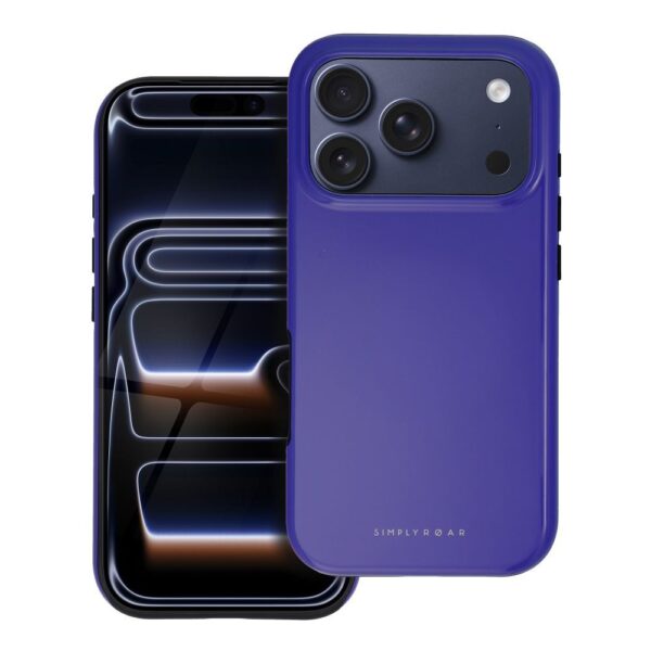 ROAR case RAINBOW BUMPER compatible with MagSafe for SAMSUNG A27 purple