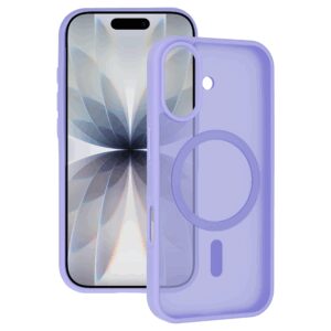 Tel Protect Aura Matte Magsafe Case for Iphone 17 purple
