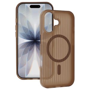 Tel Protect Twist Magsafe Case for Iphone 17 coffee brown