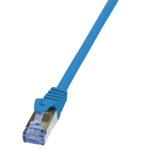 Καλώδιο Δικτύου S/FTP CAT6A LogiLink CQ3016S 0.25m Μπλε